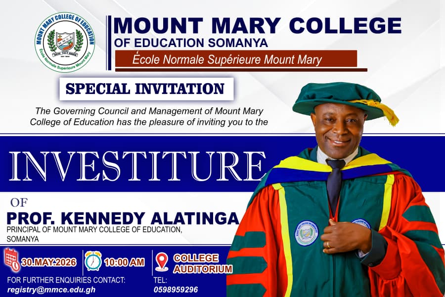 INVESTITURE OF PROF. KENNEDY ALATINGA 